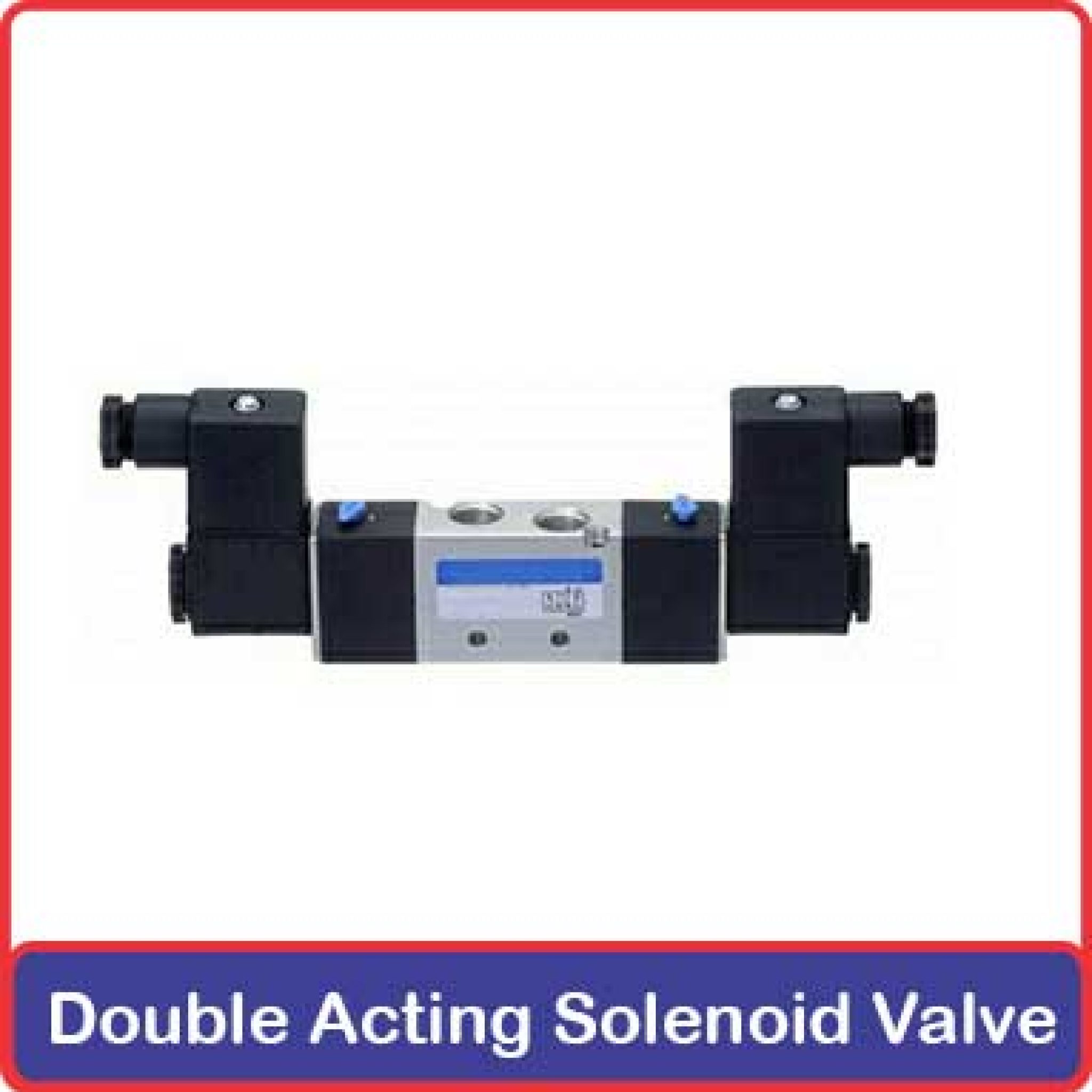 5 2 way double acting solenoid valve