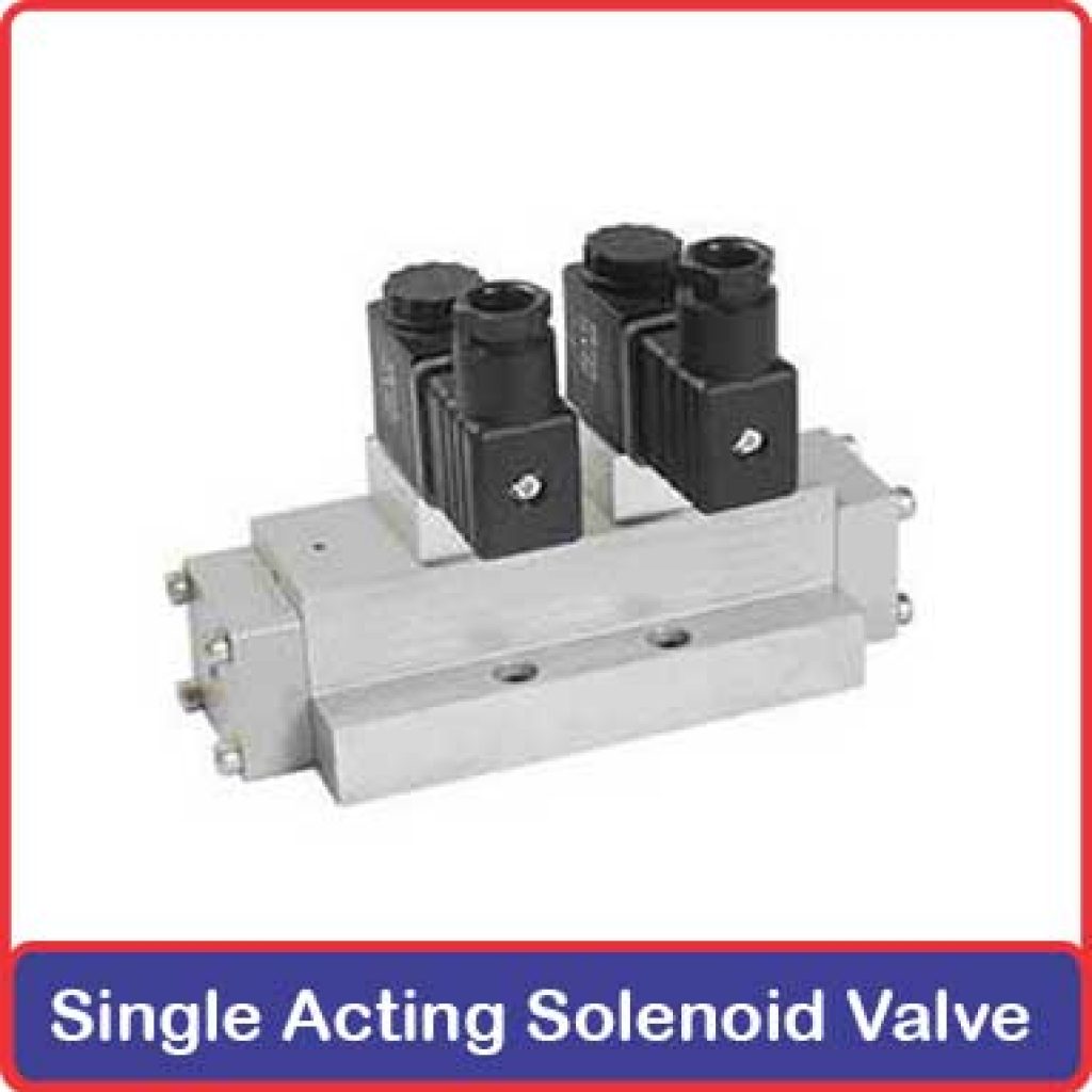Single Acting Solenoid Valve Manufacturer